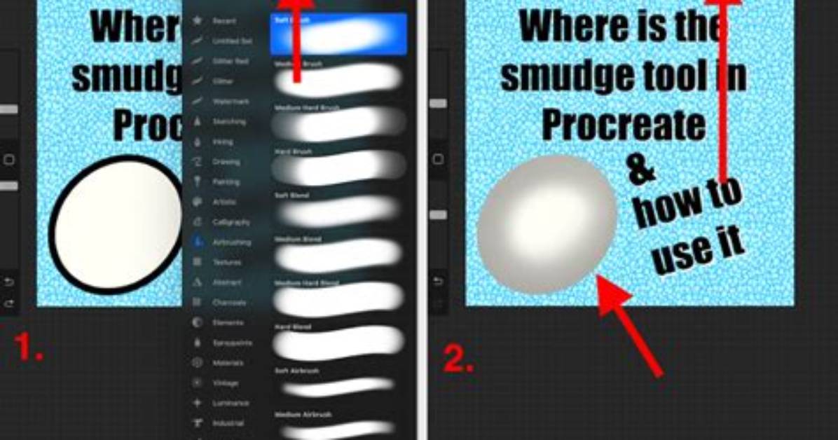 Question: Where Is Smudge Tool in Procreate?
