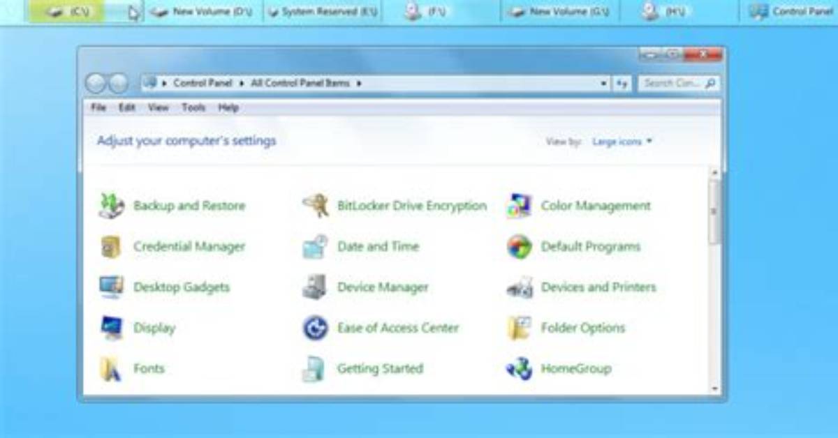 Question: Where Is Toolbar in Windows 7?