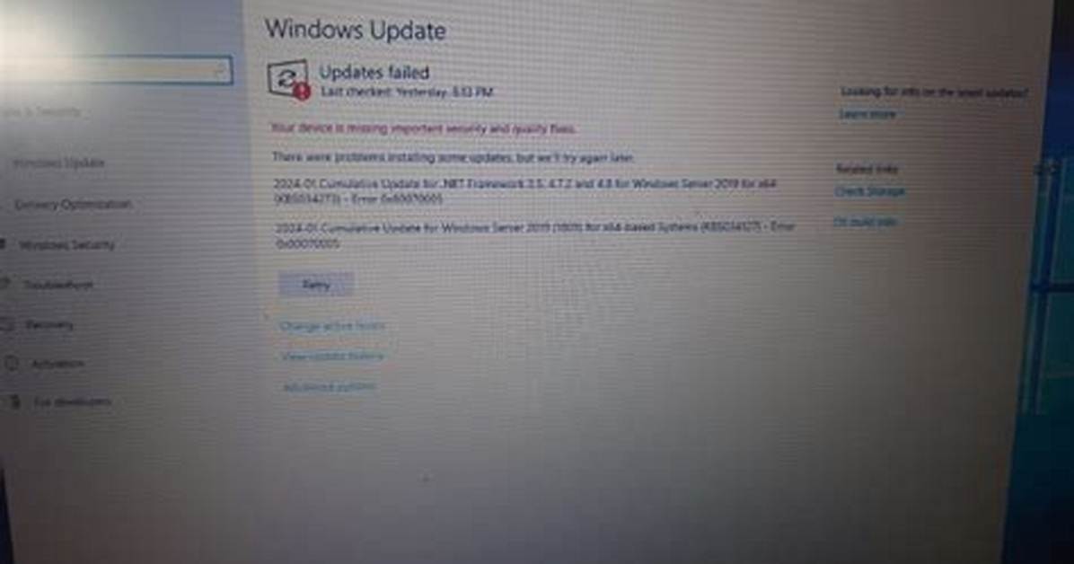Question: Where Is Windows Update on Server 2016?