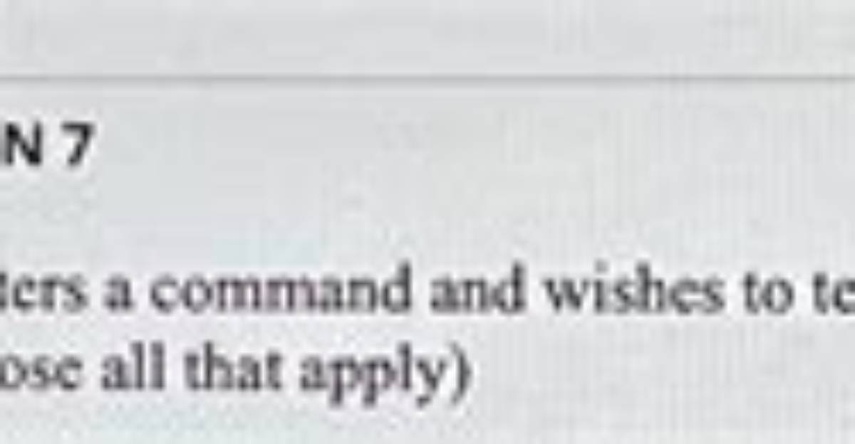 Question: Which Command Is Used to Terminate a Process in Unix?
