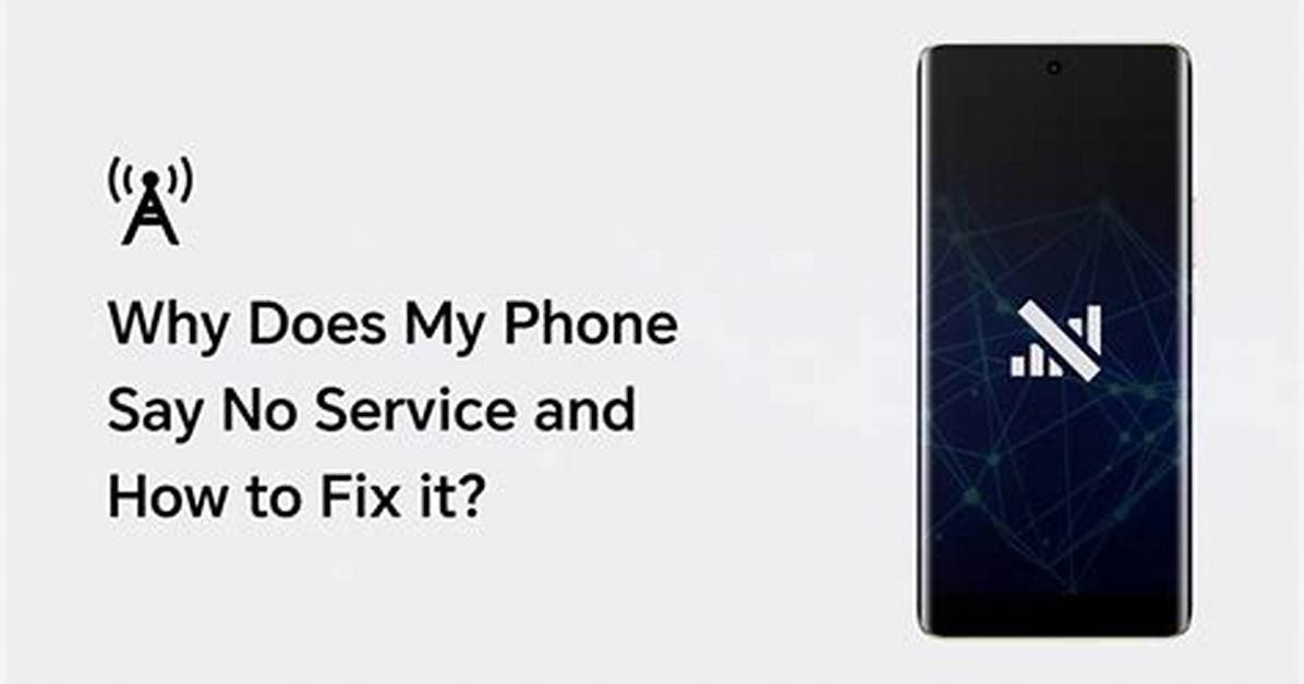 Question: Why Does My Android Phone Say No Network Connection?