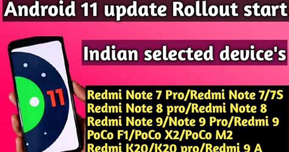 Question: Will Note 9 Receive Android 11?