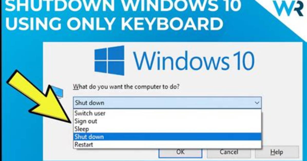 Question: Will Windows 10 Shut Down When Sleeping?