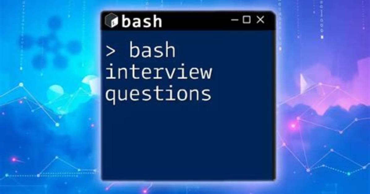 Questions Tagged [Bash]