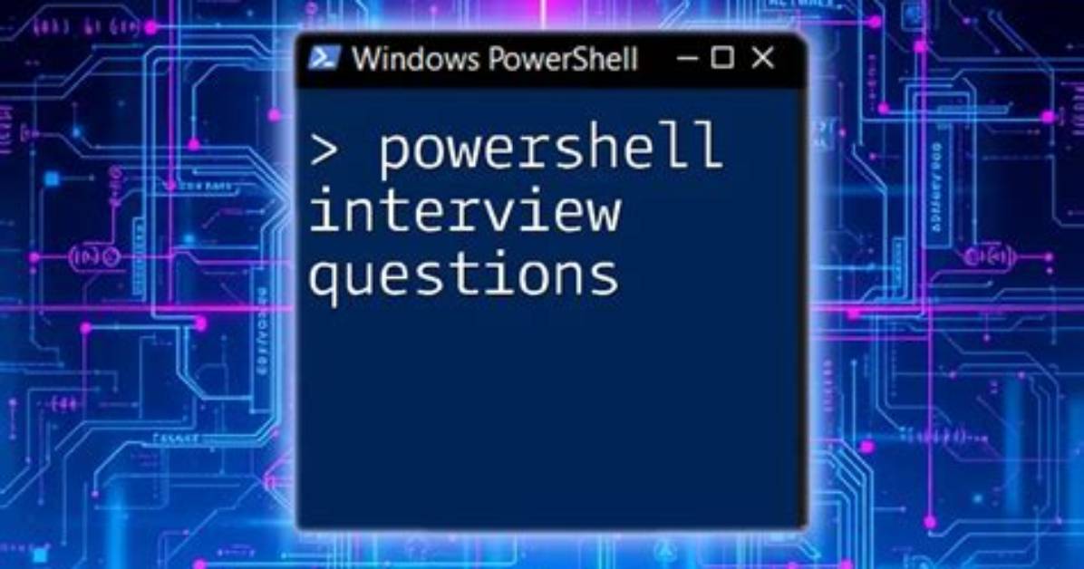 Questions Tagged [Powershell]