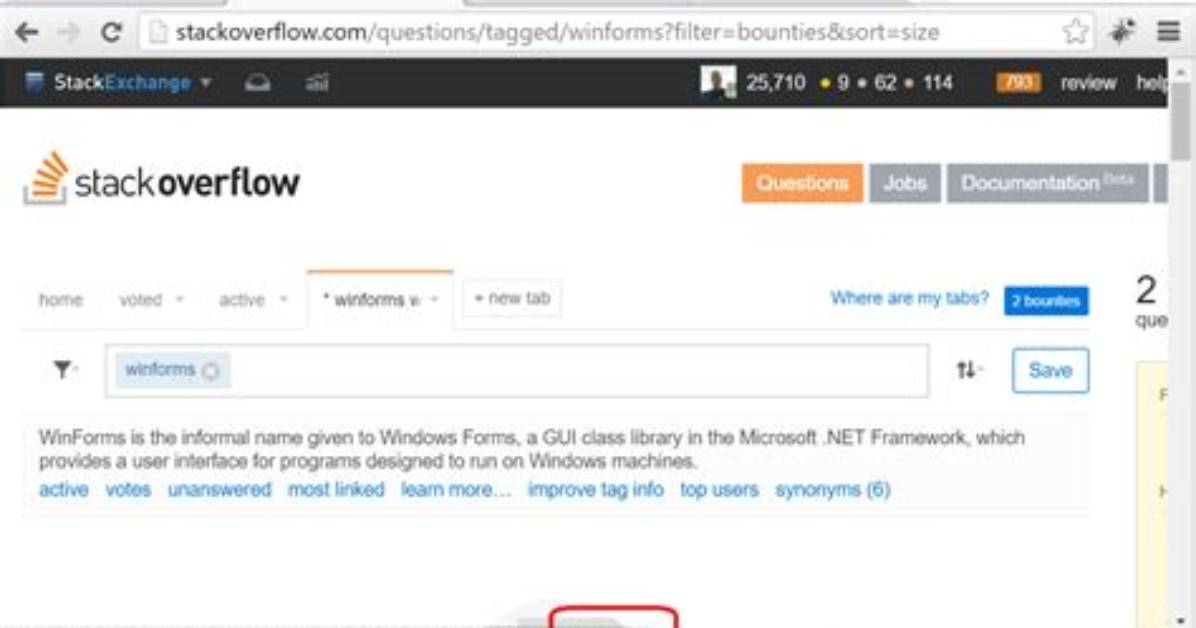 Questions Tagged [Winforms]