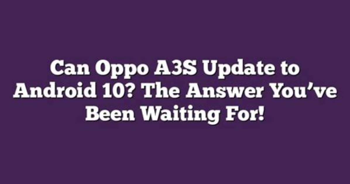 Quick Answer: Can I Update My Android Version?