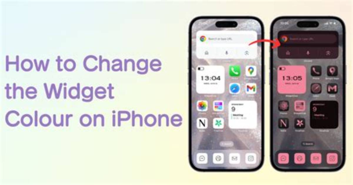 Quick Answer: Can You Change Widget Colors iOS 14?