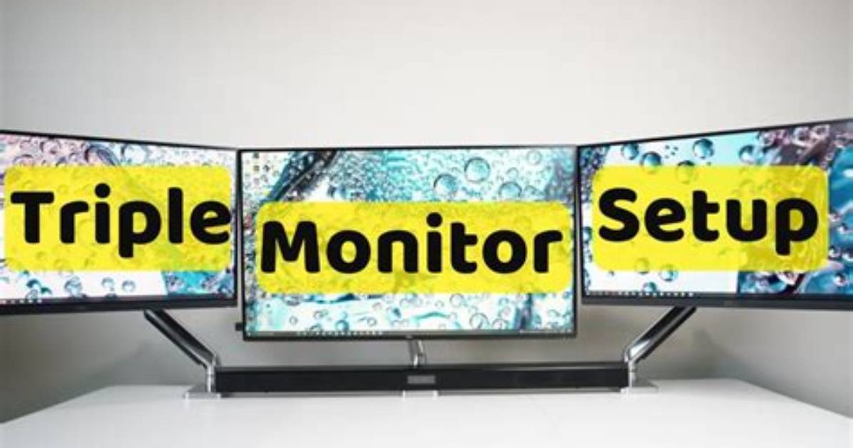 Quick Answer: Can You Run 3 Monitors on Windows 10?