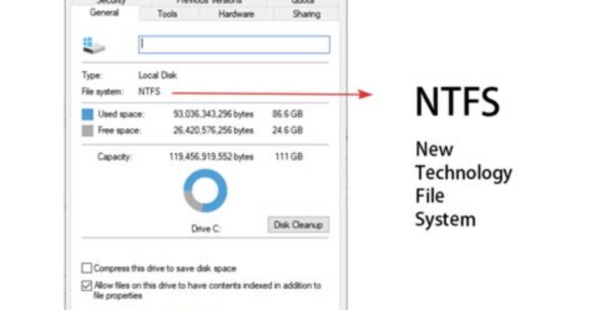 Quick Answer: Does Windows 10 Use Ntfs?