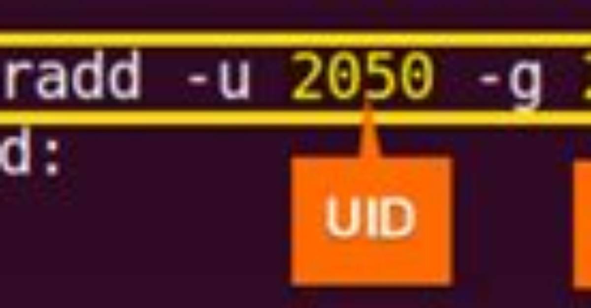 Quick Answer: How Add Uid and Gid in Linux?