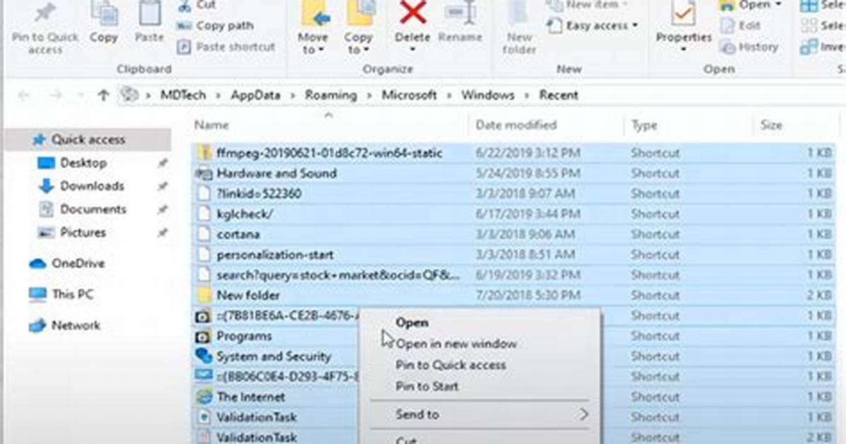 Quick Answer: How Do I Delete Recent Searches in Windows 10?
