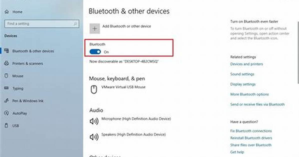 Quick Answer: How Do I Enable Bluetooth on Windows 8?