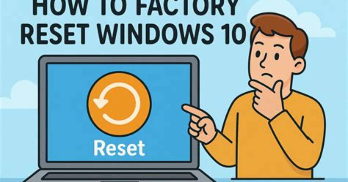 Quick Answer: How Do I Factory Reset My Computer Windows 10 Without Logging in?