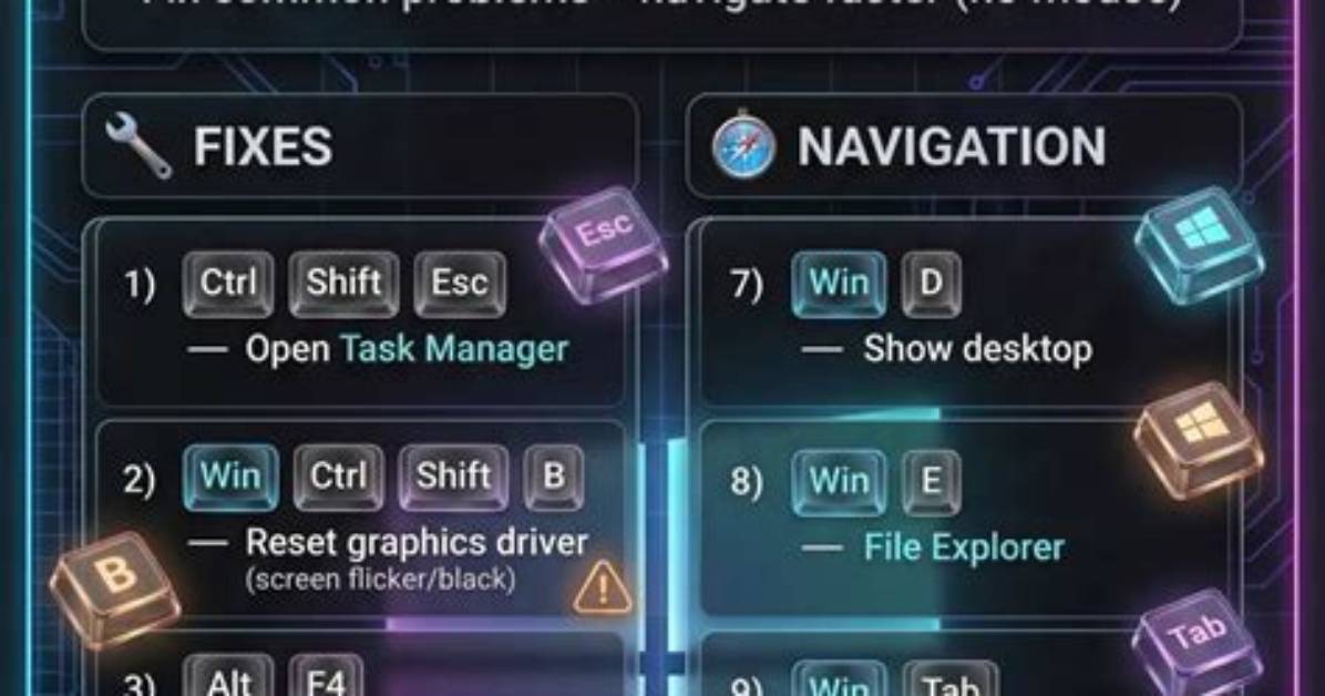 Quick Answer: How Do I Fix Shortcuts on Windows 10?