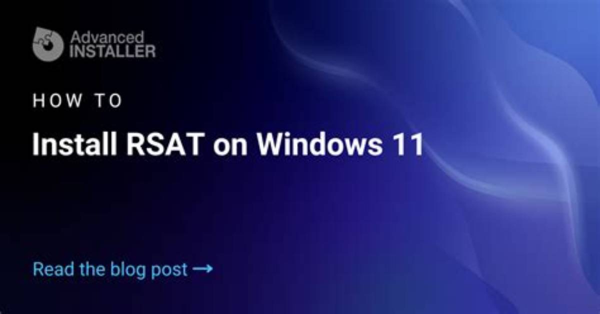 Quick Answer: How Do I Install Rsat on Windows 7?