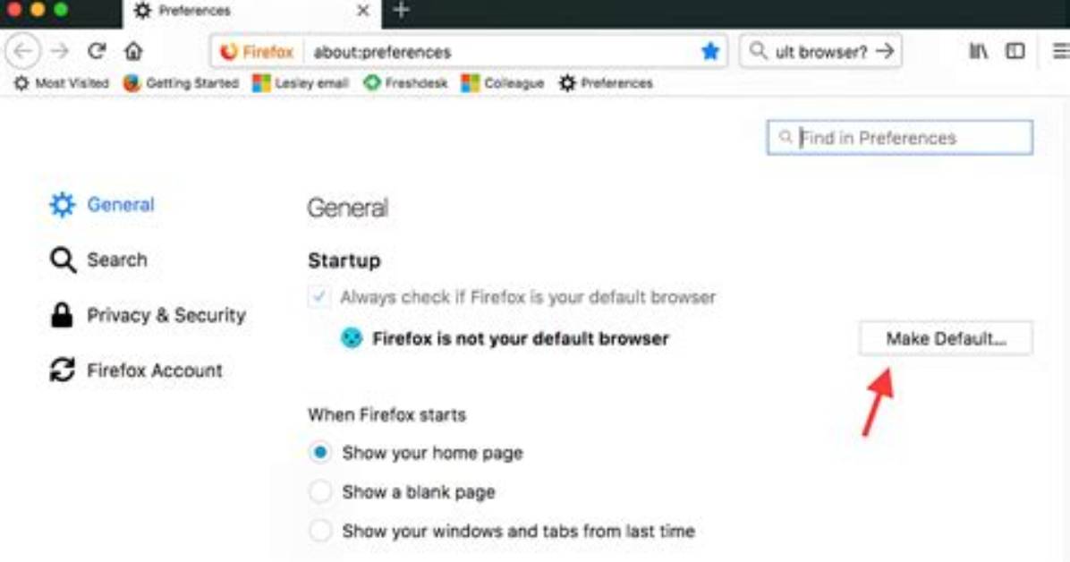 Quick Answer: How Do I Make Firefox My Default in Windows 10?