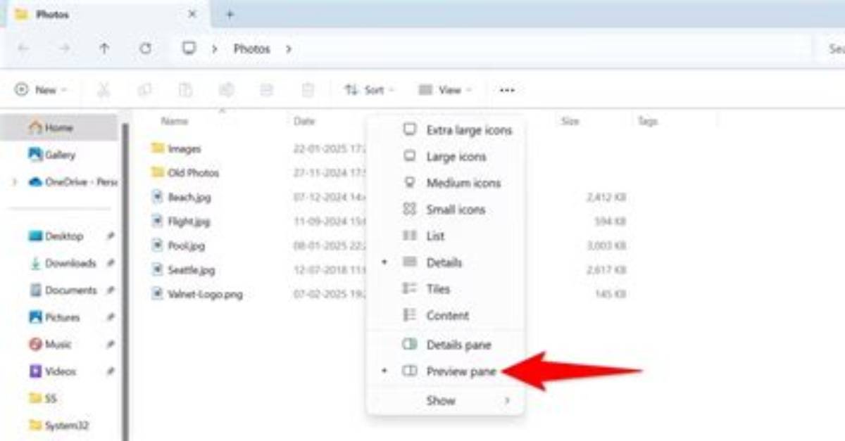 Quick Answer: How Do I Preview Files in Windows 7?