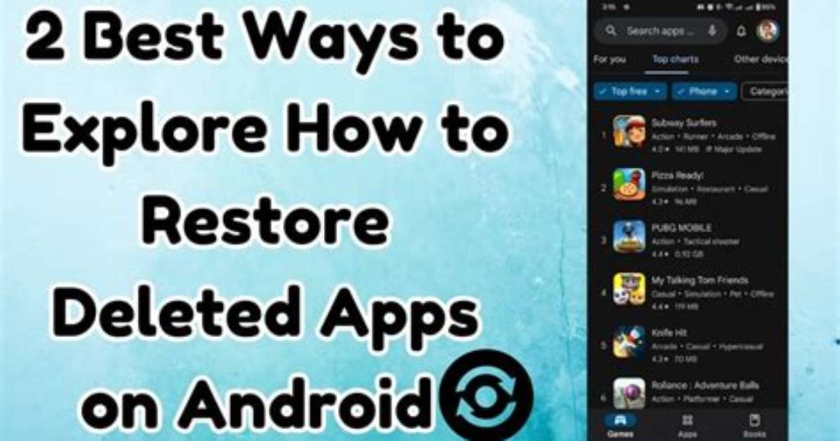 Quick Answer: How Do I Restore Apps on Windows 10?