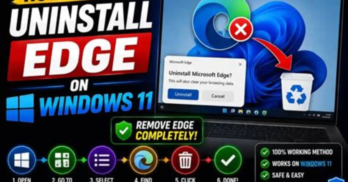Quick Answer: How Do I Uninstall Microsoft Edge from Windows 10?