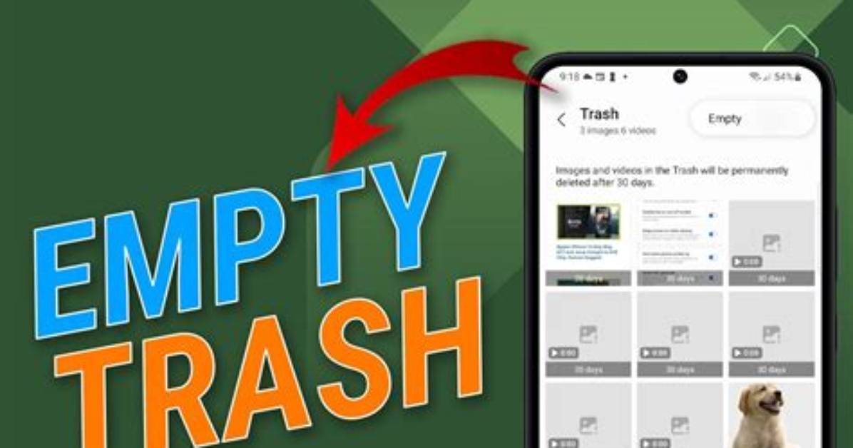 Quick Answer: How Do You Empty Trash on Android?