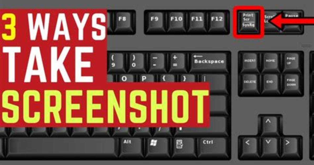 Quick Answer: How Do You Screenshot on Windows?