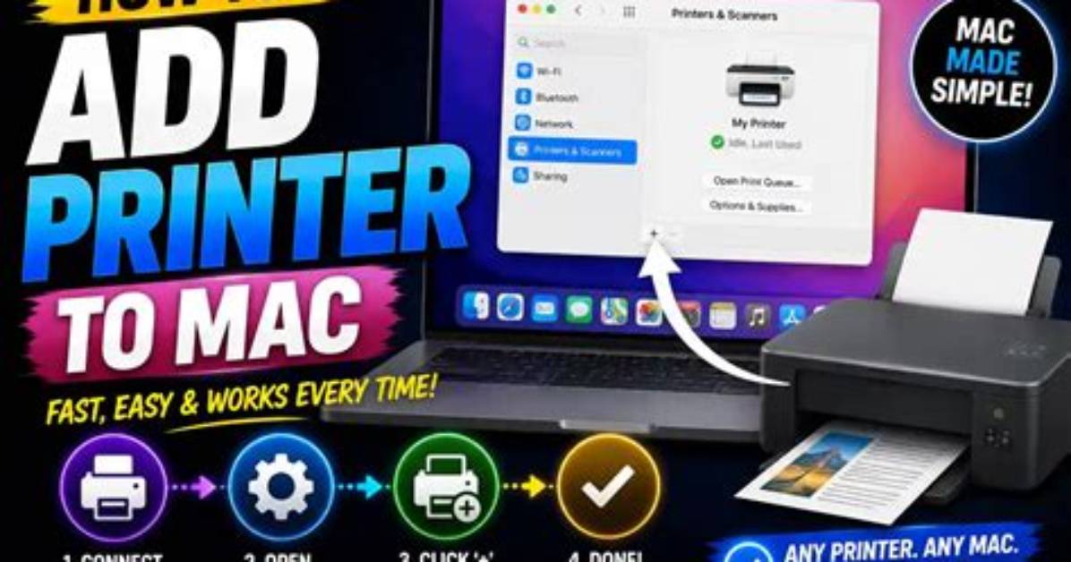 Quick Answer: How to Add a Printer on Windows 7?