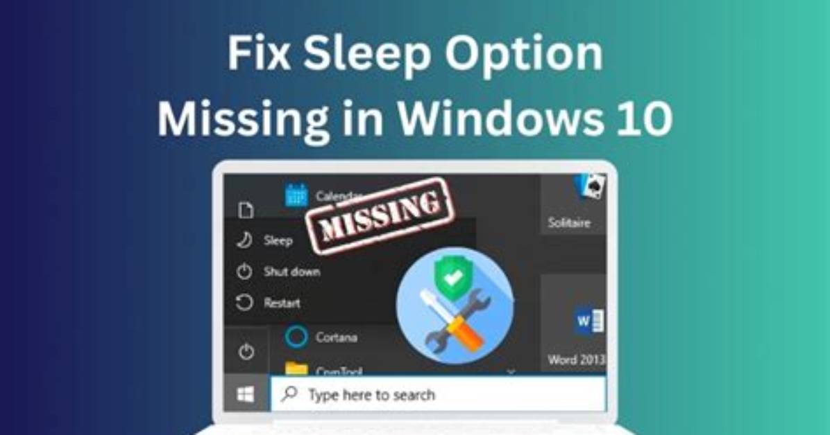 Quick Answer: How to Add Sleep Option in Windows 10?