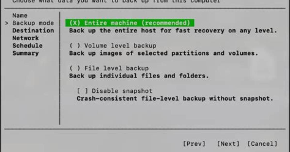 Quick Answer: How to Backup Linux?