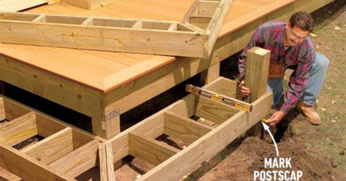 Quick Answer: How to Build a Deck on a Slope