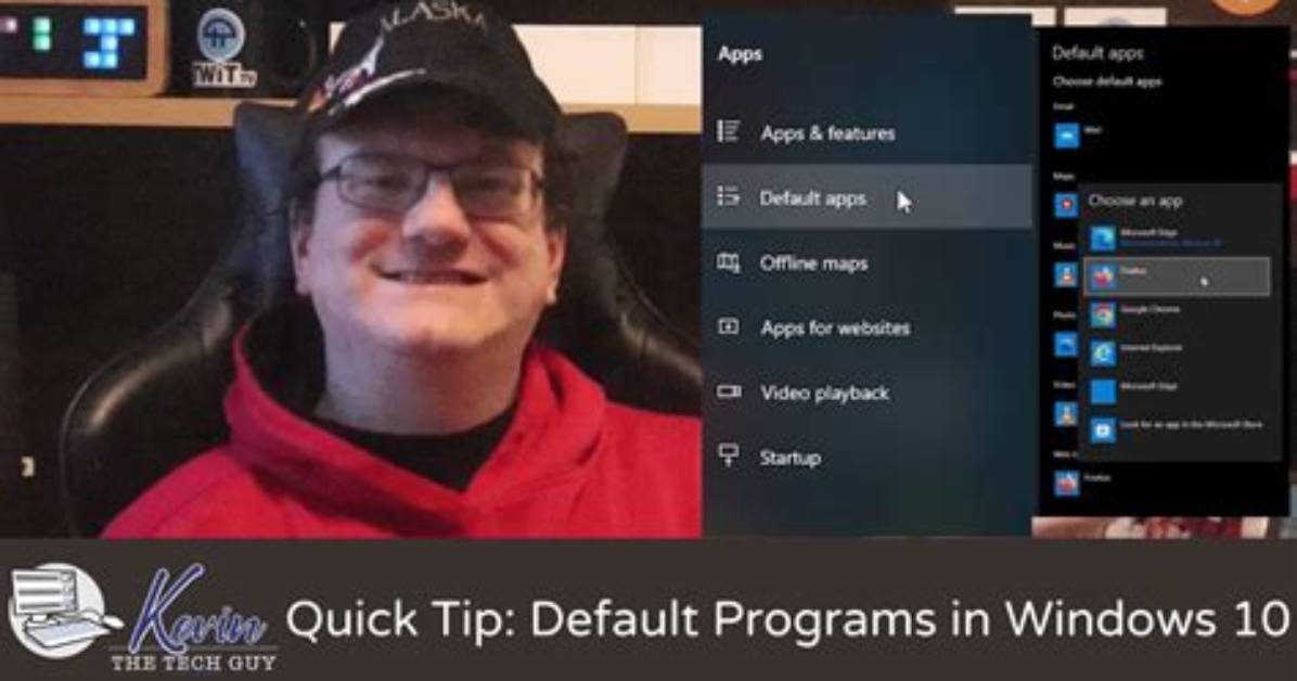 Quick Answer: How to Change Default Programs in Windows 10?