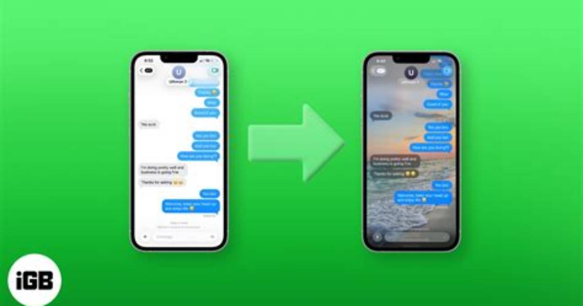 Quick Answer: How to Change Imessage Background Ios 10?