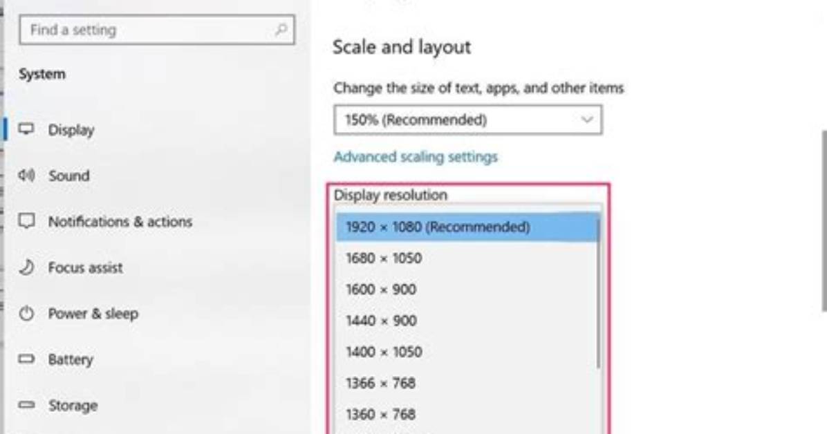 Quick Answer: How to Change Resolution Windows 10?