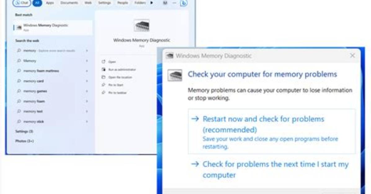 Quick Answer: How to Check Computer Memory Windows 10?