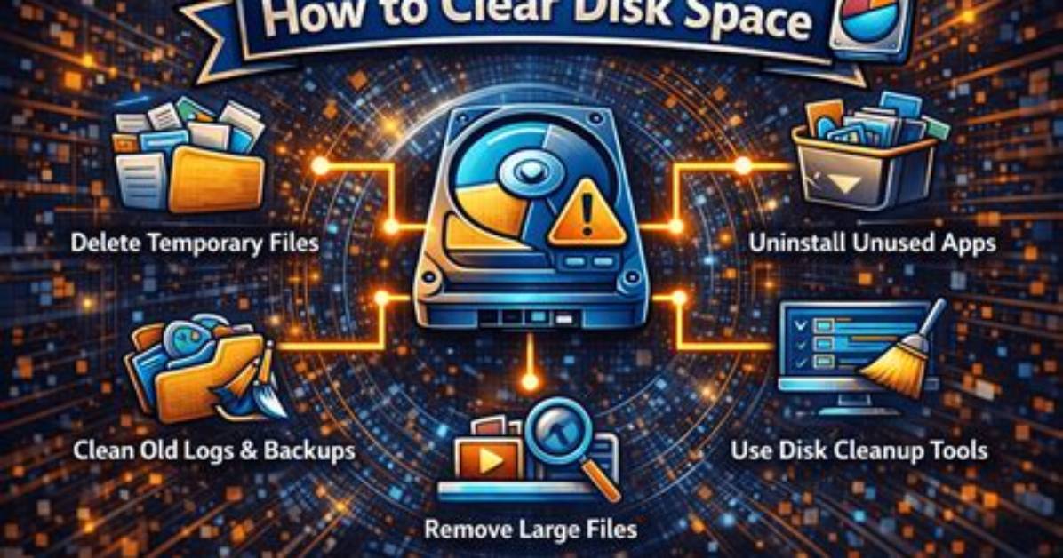 Quick Answer: How to Clear Disk Space Windows 10?