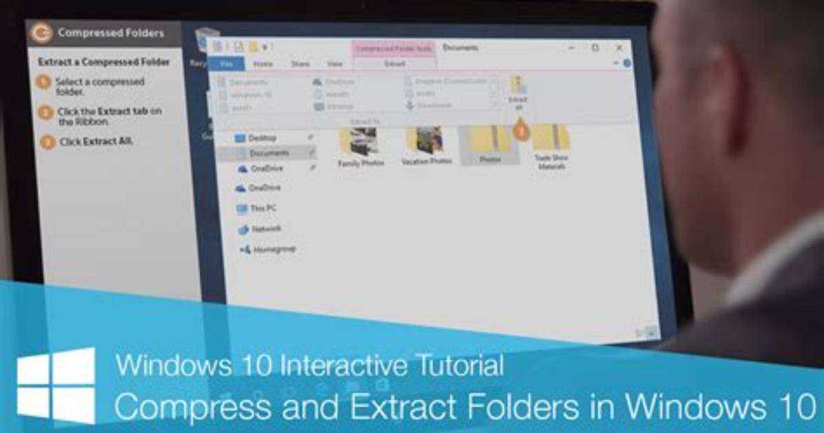 Quick Answer: How to Compress Folder Windows 10?