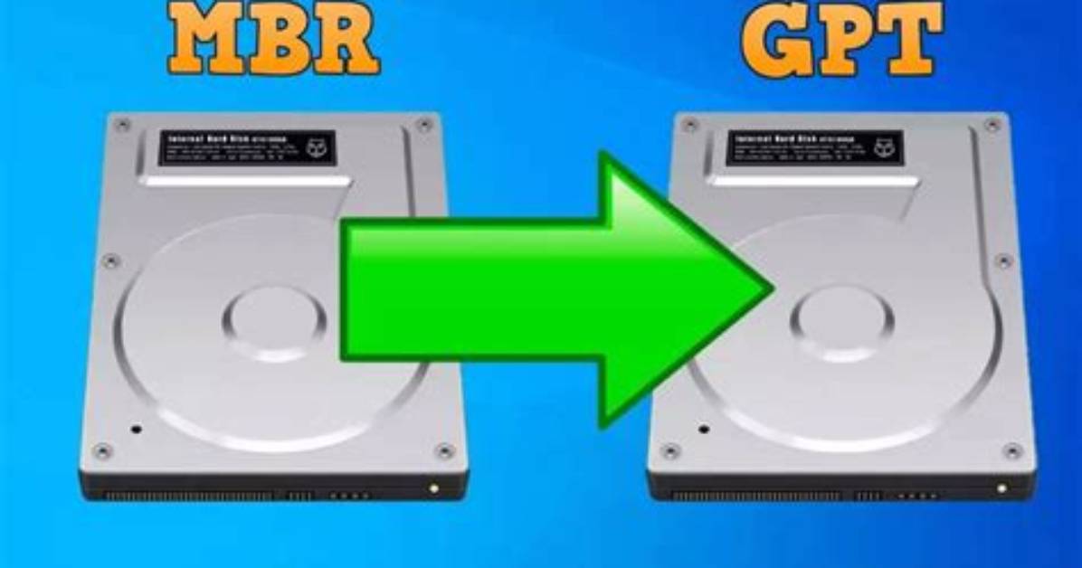 Quick Answer: How to Convert Mbr to Gpt During Windows Installation?