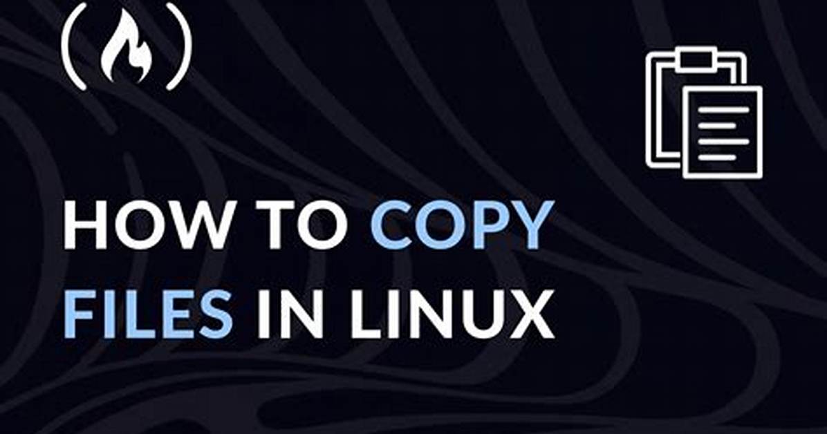 Quick Answer: How to Copy Files Linux?