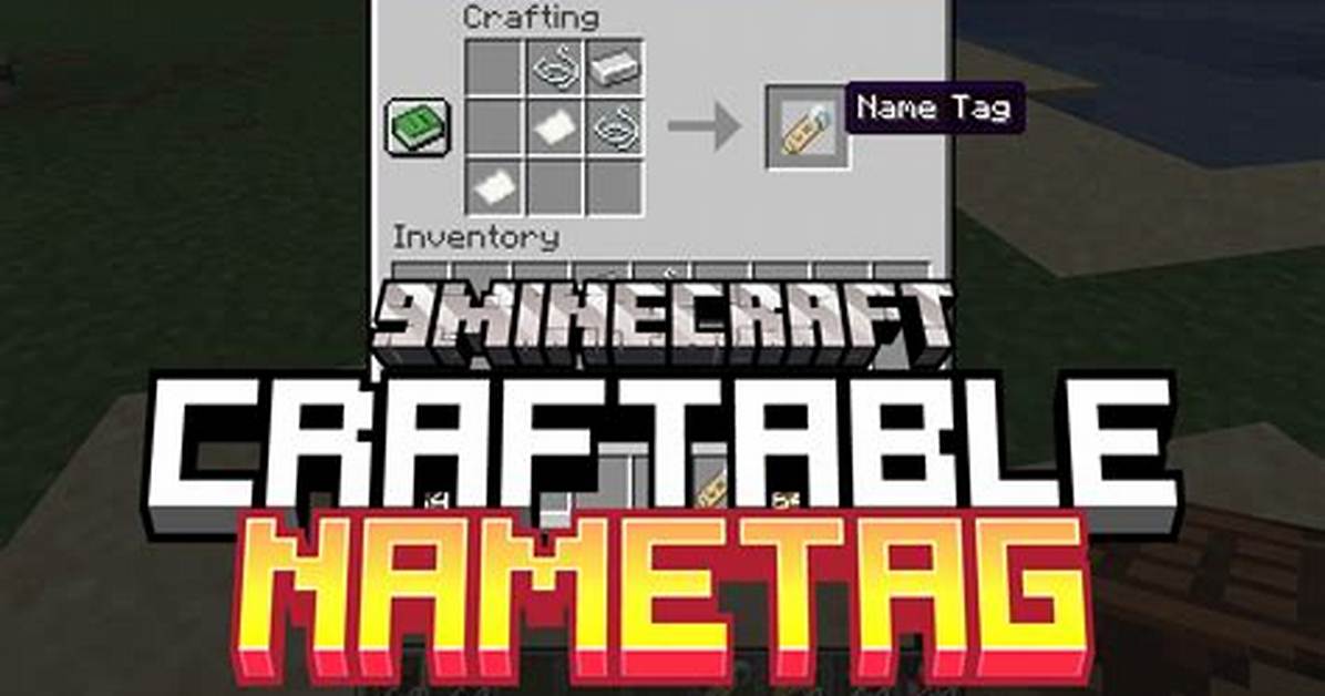 Quick Answer: How to Craft a Nametag in Minecraft Xbox One