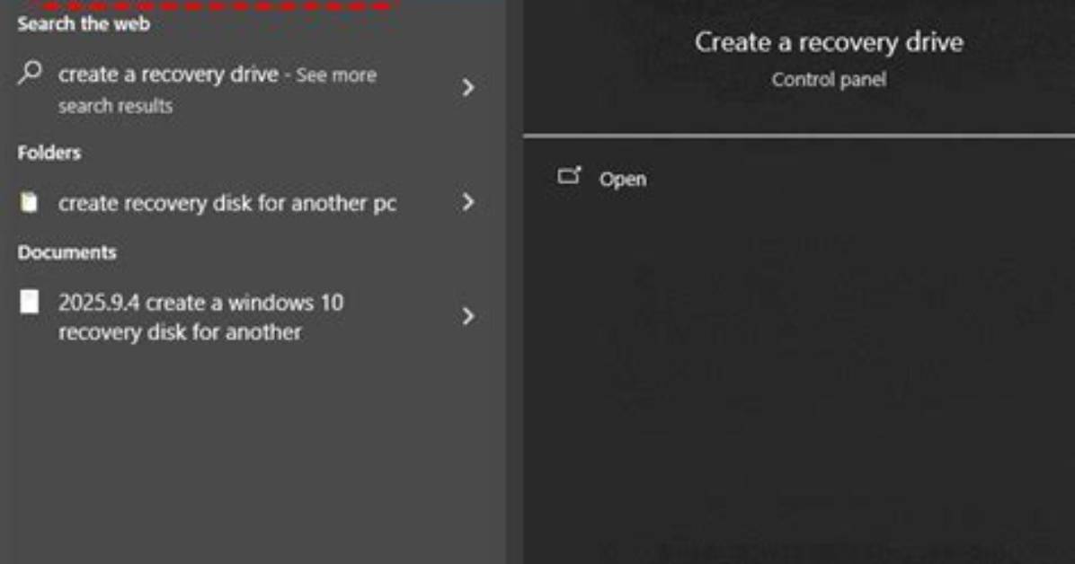 Quick Answer: How to Create Recovery Disk Windows 10?