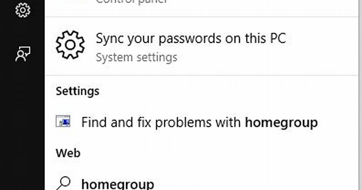 Quick Answer: How to Delete a Homegroup Windows 10?