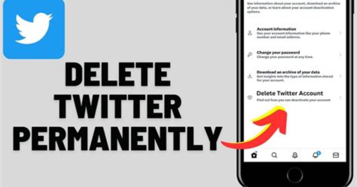 Quick Answer: How to Delete Twitter Account on Android?