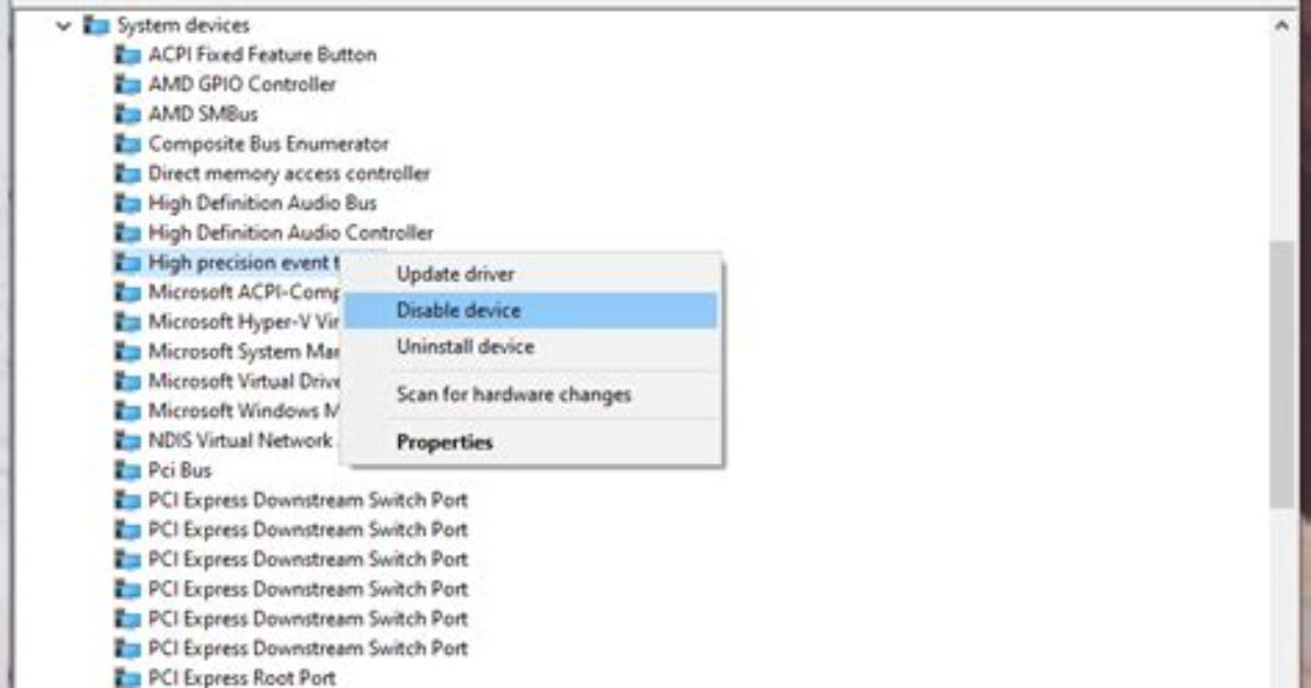 Quick Answer: How to Disable Hpet Windows 10?