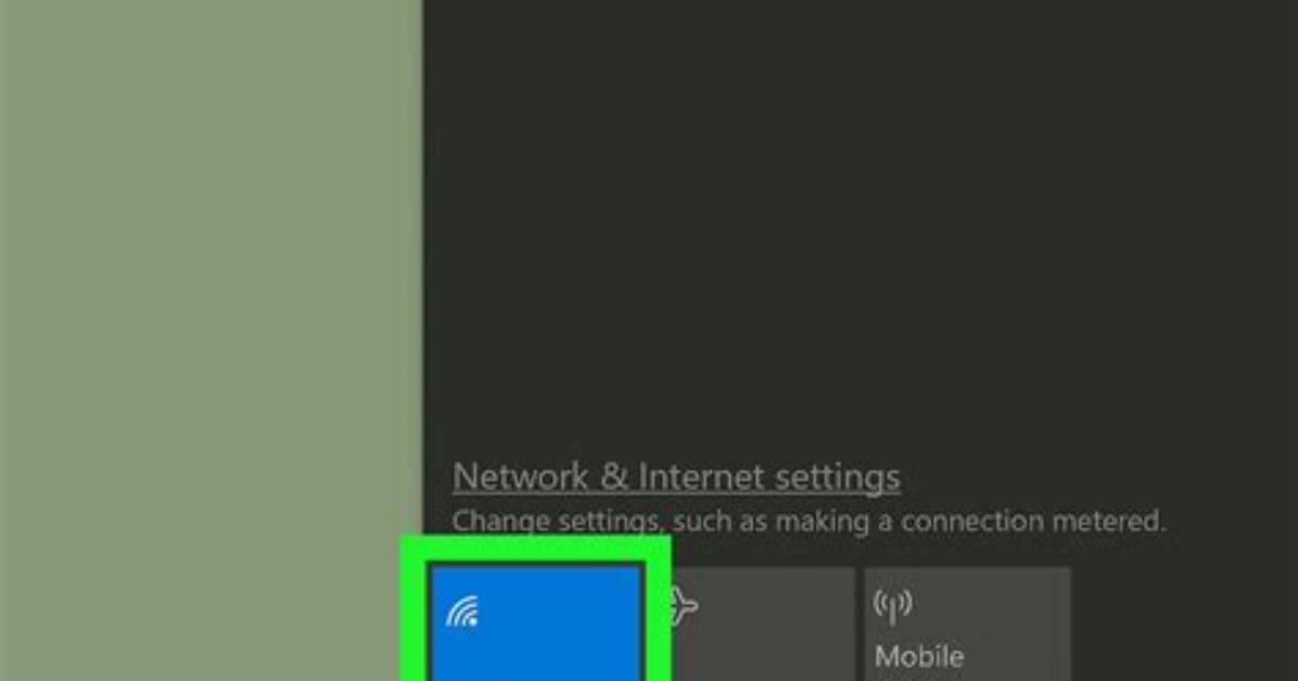Quick Answer: How to Disable Internet Connection Windows 10?
