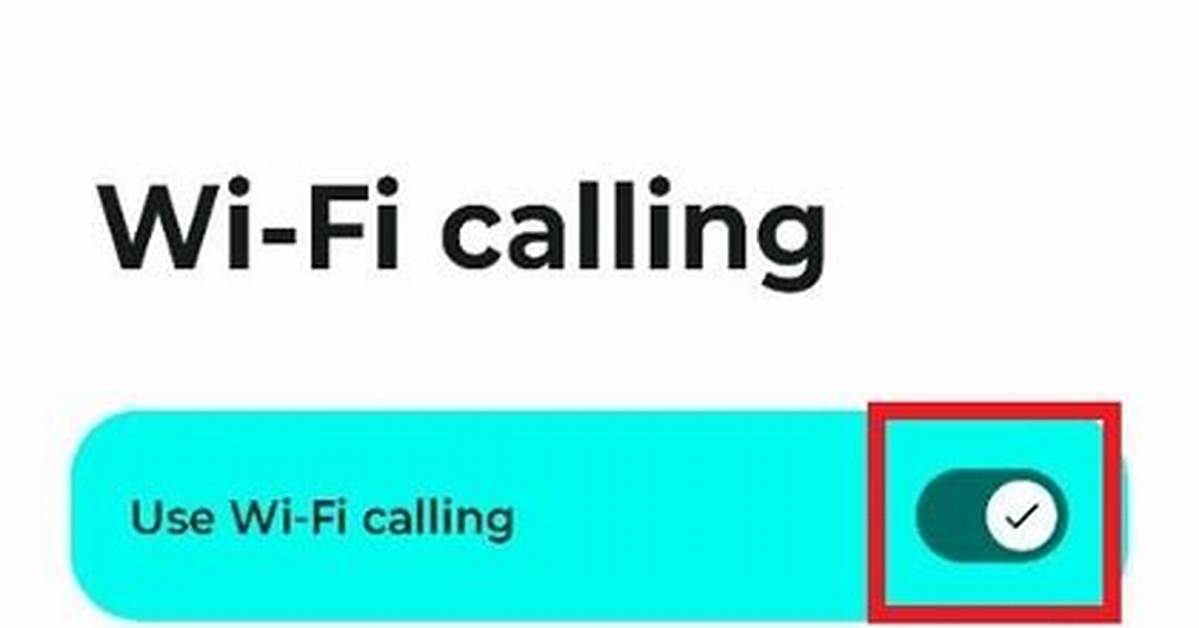 Quick Answer: How to Disable Wifi Calling on Android?