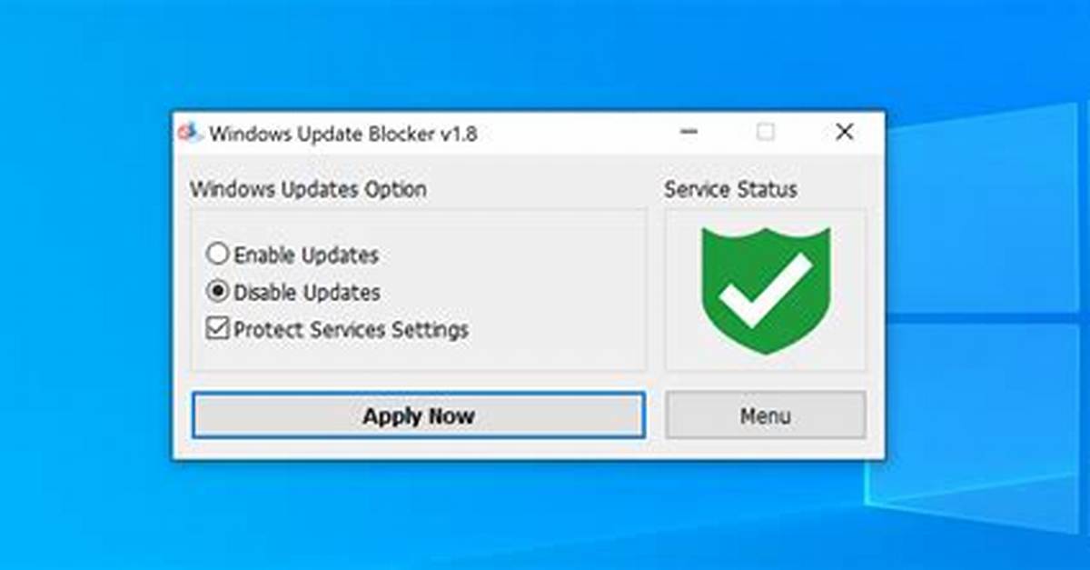Quick Answer: How to Disable Windows Update in Windows 10?