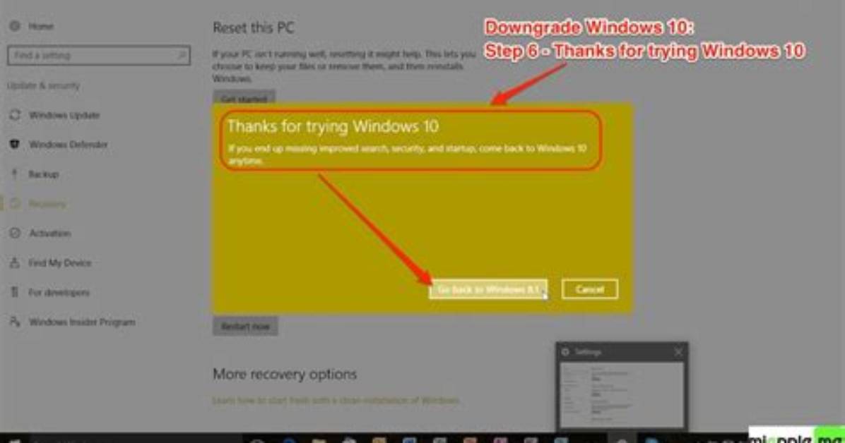 Quick Answer: How to Downgrade to Windows 7 from Windows 10?