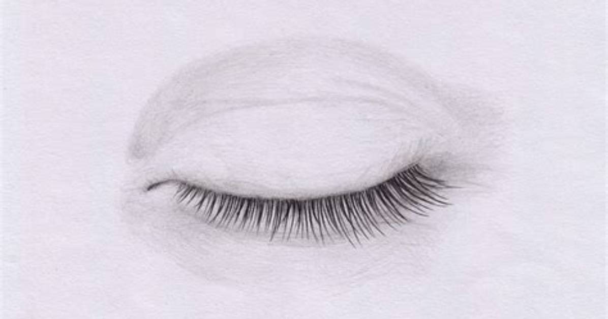 Quick Answer: How to Draw Closed Eyes