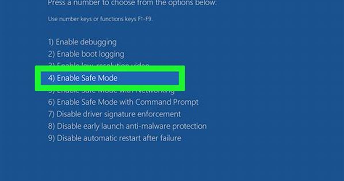 Quick Answer: How to Enter Safe Mode in Windows 10?