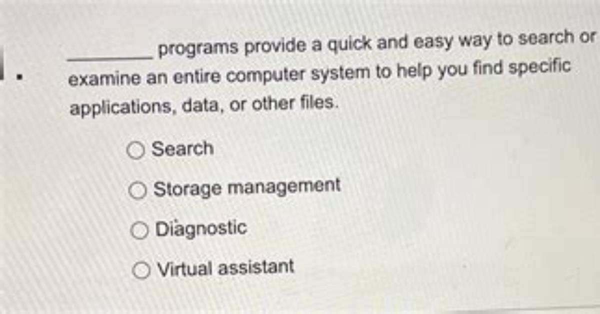 Quick Answer: How to Find Programs in Windows 10?